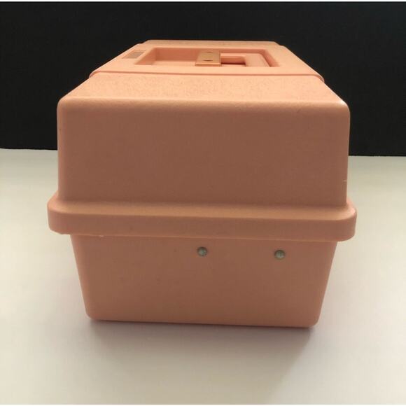 Plano Caboodles Pink Peach Plastic 2 Tray Jewelry Make Up Storage Case 552072 - Picture 12 of 14